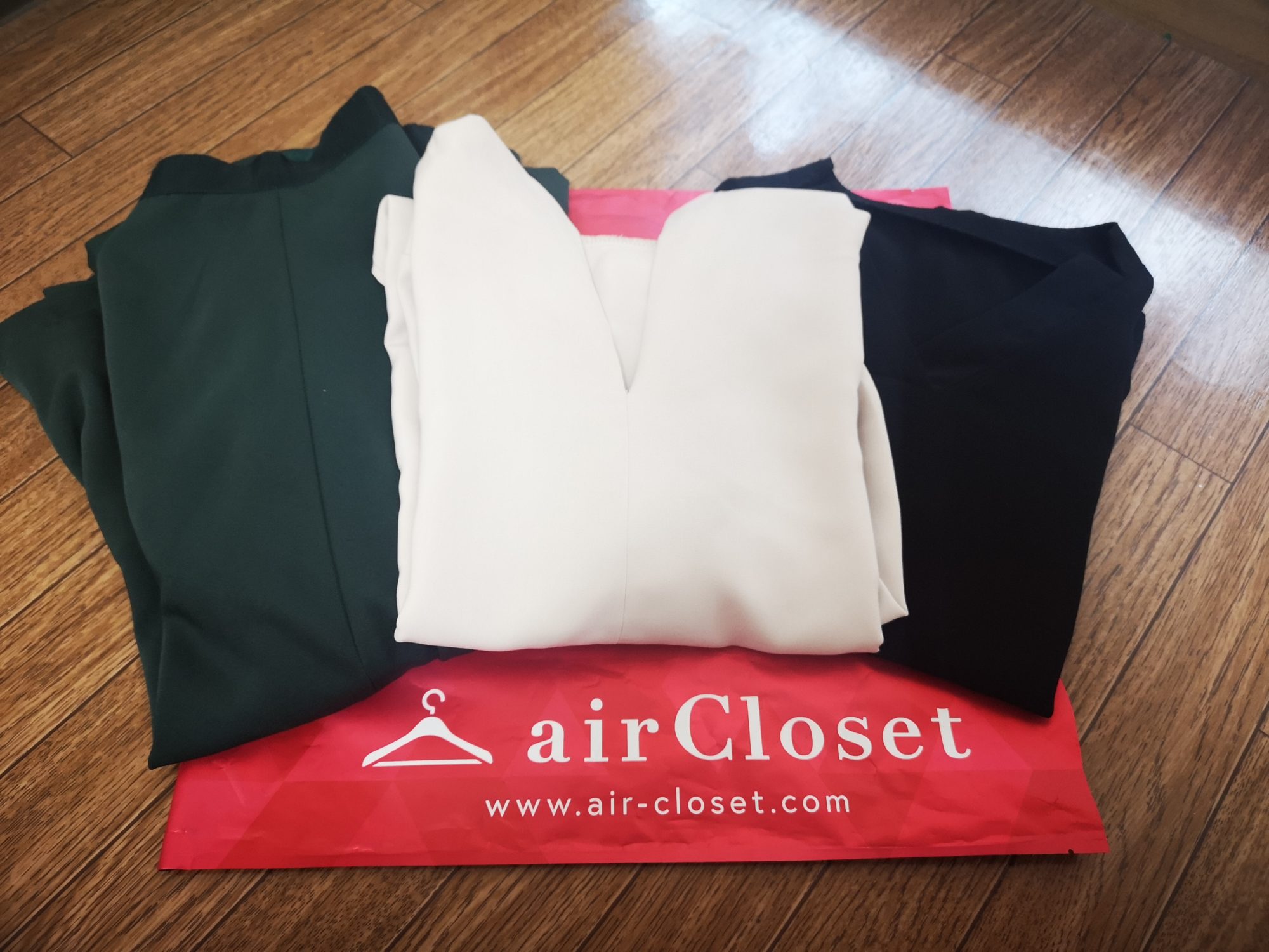 エアークローゼット(aircloset)　28回目が届きました