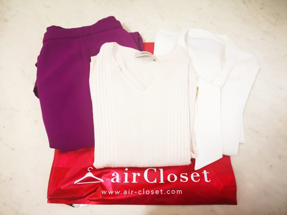 エアークローゼット(aircloset)　31回目が届きました