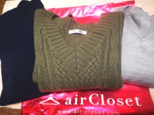 エアークローゼット(aircloset)　39回目が届きました