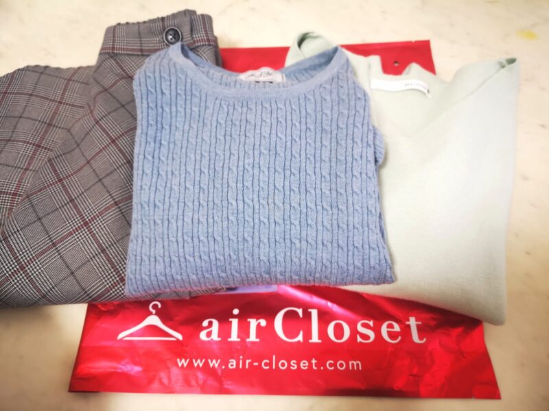 エアークローゼット(aircloset)　40回目が届きました